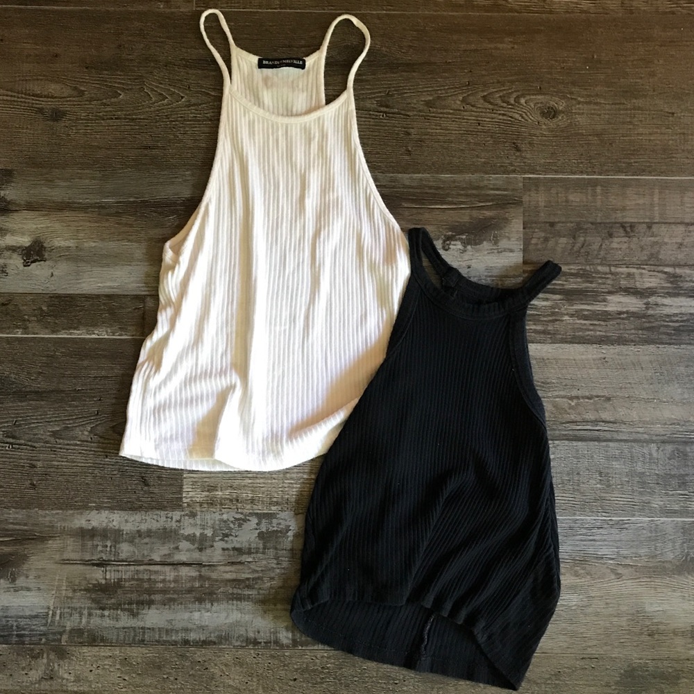 Brandy Melville Tank Set Bundle⚪️⚫️